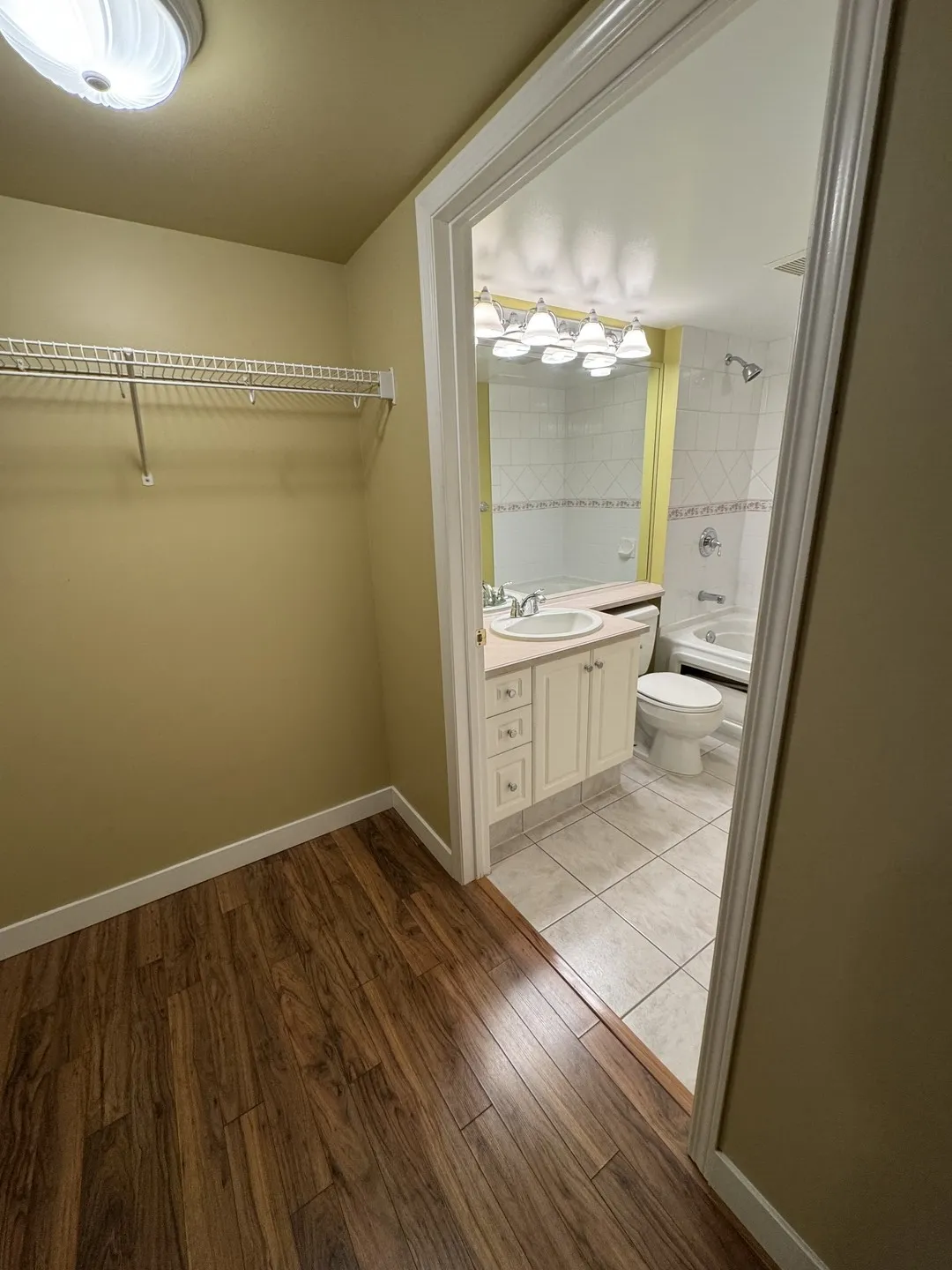 Before picture bathroom reno